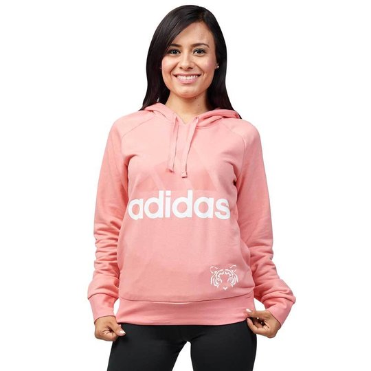 SUDADERA CON GORRO ROSA / BR2487