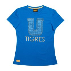 PLAYERA AZUL CON "U" / S711