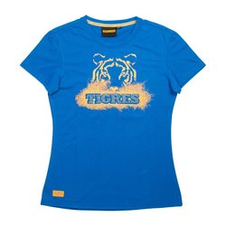 PLAYERA AZUL CON CARA DEL TIGRE / S715